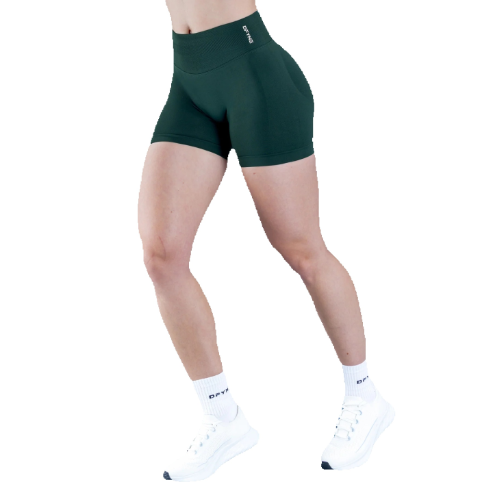 Shorts Deportivos Dfyne Impact 4.5 para Mujer, Shorts de Yoga Sin Costuras