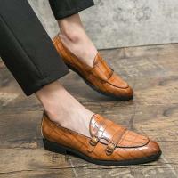 2024 Otoño Verano Transpirable Negocios Formal Casual Zapatos de boda para hombres británicos con interior de cuero - details 6