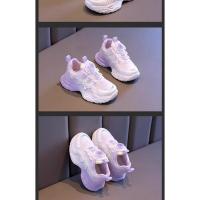 Zapatillas Deportivas para Niñas Nuevas para Primavera y Otoño Zapatos Giratorios para Niños y Niñas Zapatos de Papá para Niños Medianos y Grandes Malla - details 9