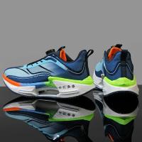 Zapatos para correr con hebilla giratoria para hombre, zapatillas gruesas a la moda para mujer, calzado para correr con parte inferior gruesa Unisex, calzado sin cordones para exteriores para niños - details 6