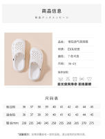 Zapatos de playa para hombre y mujer, calzado con agujeros, para jardín, novedad de verano, 2024 - details 3
