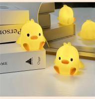 Lámpara LED creativa de escritorio de pato amarillo con luz suave y atmósfera, luz nocturna para cabecera de dormitorio, Mini luz para dormir - details 2