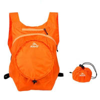 Mochila plegable para exteriores de 28L, bolsa de Montañismo plegable ultraligera multifuncional, correas ajustables de nailon - details 5