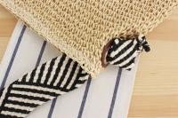 Estilo marino versátil cuerda de papel bolsa trenzada correa de hombro anudada nicho de vacaciones bolsa trenzada bolsa de playa - details 9