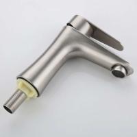 Grifo monomando para lavabo de cocina, grifo monomando para lavabo de acero inoxidable, agua fría, para baño - details 4