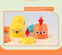 Juguetes de percusión Pastel para niños de 1 a 3 años, desarrollo cognitivo, incluye martillos de colores aleatorios, puzzle de desarrollo infantil gopher - details 7