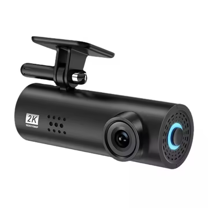 Grabadora de conducción de coche, grabadora de vídeo DVR para 24 horas, monitoreo de estacionamiento con GPS, WiFi, grabación en bucle, visión nocturna - 1