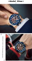 Reloj de cuarzo de negocios para hombre: reloj de pulsera de acero inoxidable resistente al agua para uso diario y en la oficina AliExpress Trending Pick - details 10
