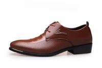 Zapato Social De Negocios Marrón, Zapatos Formales Negros Para Hombre, Traje Informal De Cuero Para Fiesta, Tendencia 20224, Elegante Y Clásico, Oficial Nuevo - details 3