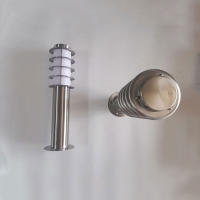 Luces de jardín E27 para exteriores, lámpara acrílica moderna de acero inoxidable para sombra de césped, luz LED de paisaje para AC85-265V de patio de jardín - details 5