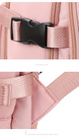 Mochila de viaje para mujer y niña, morral escolar de negocios de 15,6 pulgadas para ordenador portátil con bolsa de zapatos ind - details 20