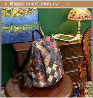Mochila pequeña de estilo europeo y americano para mujer, morral de gran capacidad para viajes y ocio, novedad - details 7
