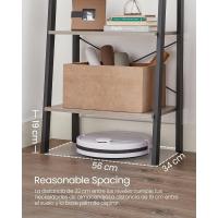 Estantería de 5 Niveles, Librería Industrial, Fácil de Montar, para Salón, Dormitorio, Cocina, Marrón Rústico y Negro LLS45X - details 67
