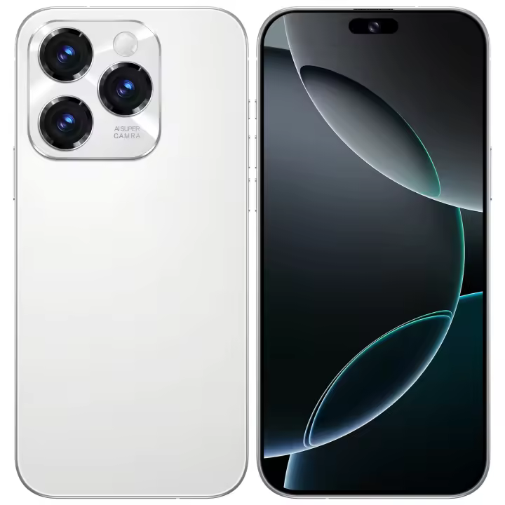 Versión Global teléfono móvil Original I16 Pro Max teléfonos inteligentes 2025 nuevos teléfonos móviles de 7,3 pulgadas Android Celular 22G + 2TB tarjeta SIM Dual - 1