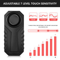 Alarma de Bicicleta Inalámbrica Elecpow Impermeable Anti-robos con Control Remoto para Motocicletas y Patinetas Protección de Seguridad - details 1