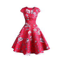 Vestido de moda de Halloween con estampado de telaraña 2025 - details 3
