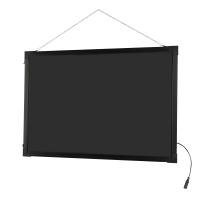 Tablero de dibujo con luz LED para escribir mensajes, cartel publicitario borrable de neón con 8 bolígrafos de 60x80cm/24x32 pulgadas para decoración, vallas publicitarias, pizarras - details 8
