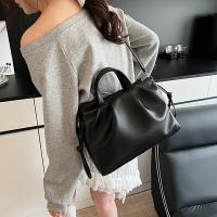 Bolso de mano negro de gran capacidad para mujer con correa ajustable - Bolso de hombro elegante para uso diario, desplazamientos y viajes, bolso de mano de viaje |   Bolso negro elegante |   Cierre de cremallera duradero, bolso de mano grande - details 2