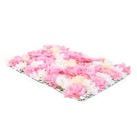 Panel de pared de flores, fondo de flores artificiales, paneles de flores para el fondo - details 4