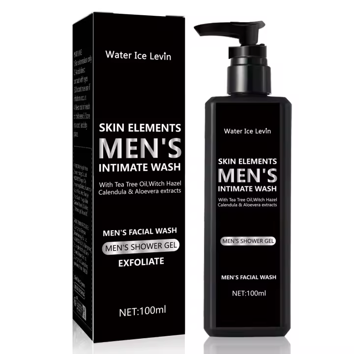 Limpiador facial masculino de 100ML para limpieza y baño diario adecuado para pieles grasas calmante purificante y limpiador - 1