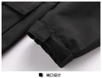 Chaqueta impermeable con capucha para hombre, Parka informal para exteriores, Abrigo con capucha, chaqueta rígida - details 24
