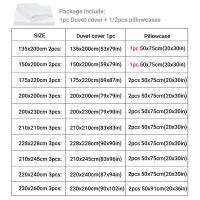 Juego de Ropa de Cama de Lujo Moderna para Pareja en Negro con Funda de Edredón y Funda de Almohada para Cama Doble Queen/King y Cama Individual Conjunto de 3 Piezas - details 0