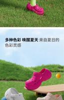 Sa salvaje plataforma agujero zapatos de las mujeres de verano al aire libre de moda versátil sandalias aumentando DIY camping suave zapatillas - details 6