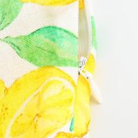 TRAFZA-Vestido corto sin hombros con estampado de frutas para mujer, minivestido elegante con cremallera, informal, con lazo, sin mangas, Verano - details 19