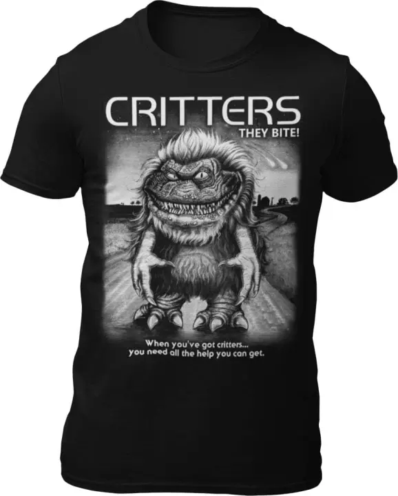 Camiseta de Critters Moda para Hombres Buenos Hombres Ropa Normal - 1