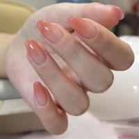 Set De 24 Uñas Postizas Cuadradas En Gradient Rosa Sencillas Y Elegantes Fashion Removibles Para Fiesta Y Uso Diario - details 23