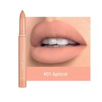 Lápiz Delineador de labios mate, taza antiadherente de larga duración, no se decolora, resistente al agua, Lápices de Colores de Cera no destiñe, Matte Crayon Lipstick, Waterproof Durable Terciopelo Lip Liner - HANDAIYAN - details 12