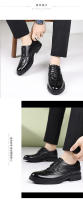 Zapatos de Cuero de Alta Gama para Hombres Zapatos Formales para Jóvenes Transpirables y de Moda - details 9