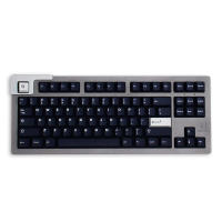 Tecla de doble disparo para teclado mecánico, accesorio con personalidad personalizada en inglés, de 132 teclas, modelo G clon Deep Navy, 61/87/104 - details 8