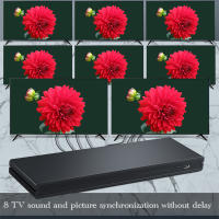 Divisor de vídeo 3D 4K @ 30Hz 1x8, convertidor compatible con HDMI, 1 en 8, pantalla dividida para DVD, PS3, Xbox, HDTV, pantalla de mercado - details 2