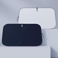 Sombra de Sol para Parabrisas de Coche Nano Coating de 4 Capas Protección UV Plegable para Camión SUV Automóvil Visera de Vidrio Película de Protección Solar - details 8