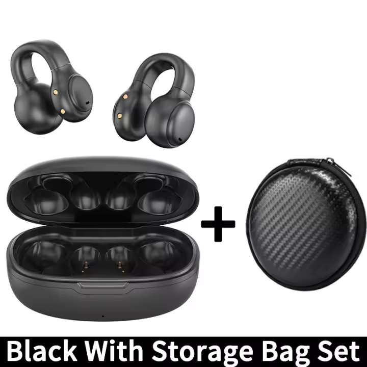 Auriculares inalámdricos con Bluetooth, audífonos, TWS con Micrófono, HIFI, conducción ósea - 1