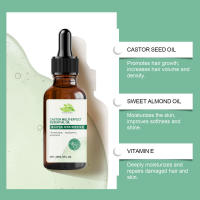 El aceite esencial Castor Multi Effect para el cabello hidrata la piel, pestañas, cejas y cuidado diario. - details 4