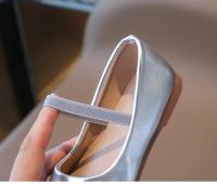 Zapatos de cuero antideslizantes para niñas, zapatillas versátiles de estilo coreano a la moda, fondo suave, Princesa, Chic, novedad de otoño, 2024 - details 16