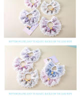 Toalla de saliva para mascotas, lazo de gato, cuello de borde de encaje, perro, lindo estilo de princesa, bufanda decorativa, suministros - details 13