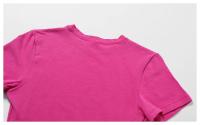 Camiseta de Yoga de Nylon Transpirable Cintura Delgada, Manga Corta, Entrenamiento en Gimnasio, Correr, Primavera/Verano Para Mujeres - details 27