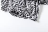 BUNO- Mini traje de falda por encima de la rodilla de calle alta para chica, sólido ajustado, falda halter sin espalda. - details 30