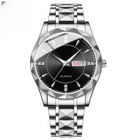 Tendencia reloj de hombre hombre impermeable aleación calendario reloj de cuarzo - details 2