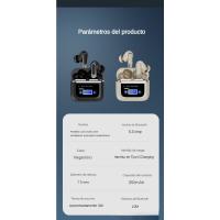 Auriculares Bluetooth Inalámbricos SANLEPUS 2024, Pantalla Digital Táctil Inteligente, Bluetooth 5.3 con Micrófono HD, HiFi Estéreo, Reducción de Ruido, 32H de Reproducción, Control Táctil, Compatibles con Android y iPhone - details 15