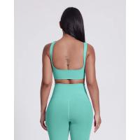 Top de gimnasio para mujer, sujetador deportivo con realce para correr, sujetador deportivo de Yoga sin costuras con soporte alto - details 7