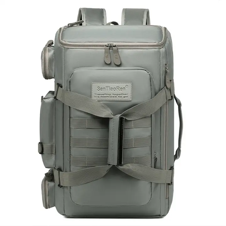 Mochila de senderismo de gran capacidad para hombres y mujeres, bolso de hombro multifuncional para deportes al aire libre, acampada, escalada - 1