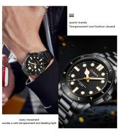Reloj de Cuarzo CURREN 8450 Diseño de Lujo para Hombres Correa de Acero Inoxidable - details 3