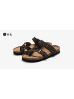 Zapatillas de corcho para hombre, sandalias de moda para hombre, sandalias de playa para pareja al aire libre, zapatos de verano - details 6