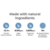 Ampolla calmante COSRX Aqua, cuidado coreano Centella Asiatica Cica, 1,35 Fl oZ, para pieles sensibles, suero diario para la piel, sin parabenos, - details 3