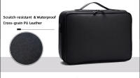 Bolso de maquillaje femenino de cuero Pu impermeable y resistente a los arañazos, estuche de maquillaje profesional de gran tamaño, Nuevo - details 4