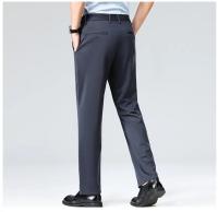 Pantalones informales elásticos para hombre, pantalones de traje de negocios, pantalones de vestir transpirables para primavera y verano, pantalones de trabajo de longitud completa para hombre - details 37